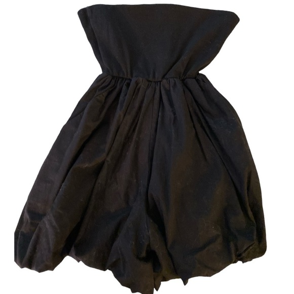 STORETS romper, black, size S - M. Full, short romper with Strapless tube top - Picture 1 of 6